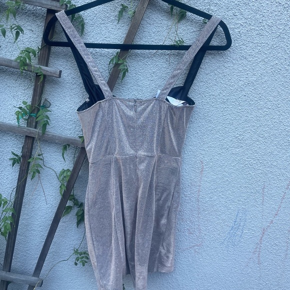 House of CB Luisa Sparkle Bodycon Bustier Silver Sexy Cocktail Glitter dress - Picture 12 of 12